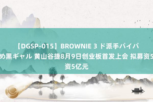 【DGSP-015】BROWNIE 3 ド派手パイパン強め黒ギャル 黄山谷捷8月9日创业板首发上会 拟募资5亿元