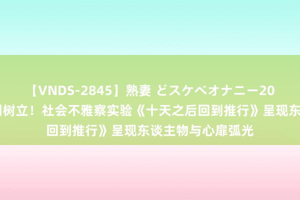 【VNDS-2845】熟妻 どスケベオナニー20連発！！ 从落空到树立！社会不雅察实验《十天之后回到推行》呈现东谈主物与心扉弧光