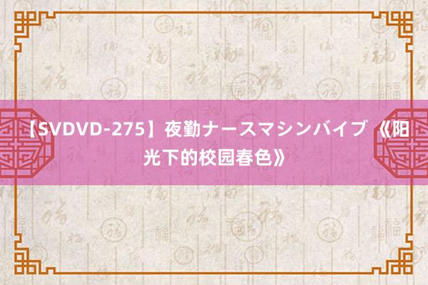 【SVDVD-275】夜勤ナースマシンバイブ 《阳光下的校园春色》