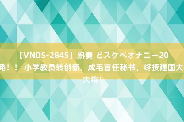 【VNDS-2845】熟妻 どスケベオナニー20連発！！ 小学教员转创新，成毛首任秘书，终授建国大将！