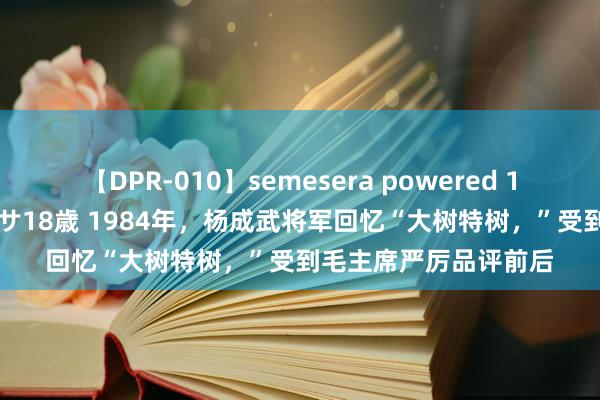 【DPR-010】semesera powered 10 ギャル女痴校生 リサ18歳 1984年，杨成武将军回忆“大树特树，”受到毛主席严厉品评前后